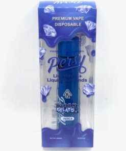 Persy disposable Blueberry Gelato flavor.